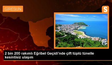 Eğribel Tüneli ile Kış Mevsiminde Ulaşım Kolaylaştı