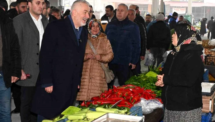 Isparta Belediye Başkanı Şükrü Başdeğirmen, Davraz Mahallesi Kapalı Pazaryerinin açılışını gerçekleştirdi