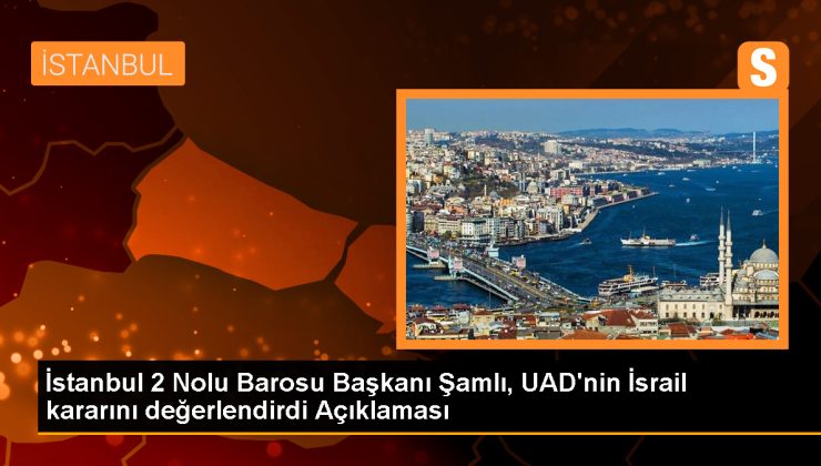 İstanbul 2 Nolu Barosu Başkanı: Uluslararası Adalet Divanı’nın İsrail kararı tarihi bir karardır