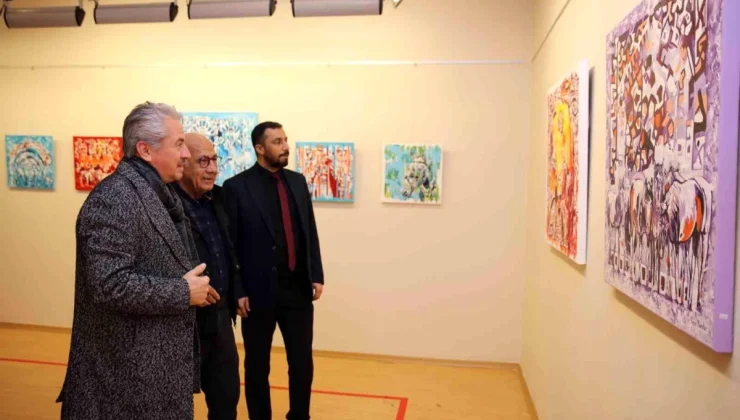 Ressam Pınar Kanber’in ‘Kervansarayların İzinde’ Temalı Sergisi SANKO Sanat Galerisi’nde Açıldı