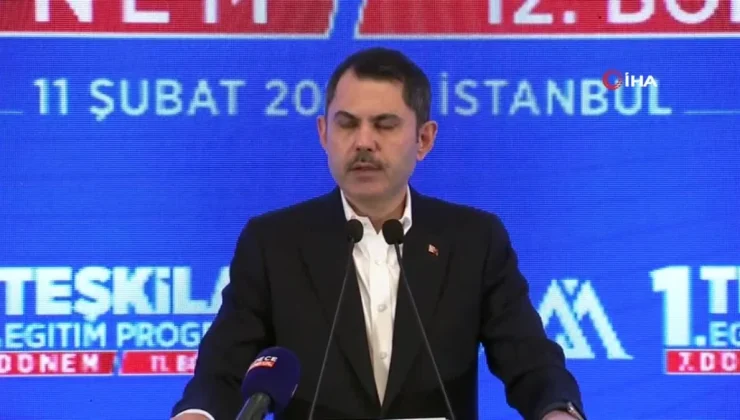 AK Parti İBB Başkan Adayı Murat Kurum: “Bizim yol arkadaşlarımız davasını bir promosyona değişmez”