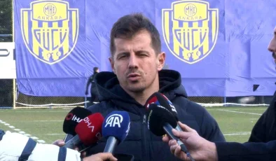 MKE Ankaragücü Teknik Direktörü Emre Belözoğlu, Galatasaray maçını özel kılmak istiyor