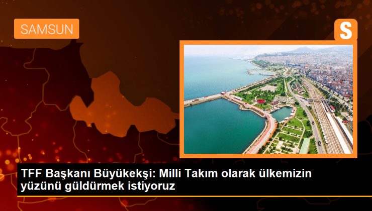 TFF Başkanı Büyükekşi: Milli Takım olarak ülkemizin yüzünü güldürmek istiyoruz