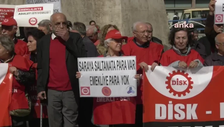 Emekliler Ulus Meydanı’ndan Seslendi: “Emeklileri Aç Bırak Ölsün. Bizi Yük Olarak Görüyorlar”