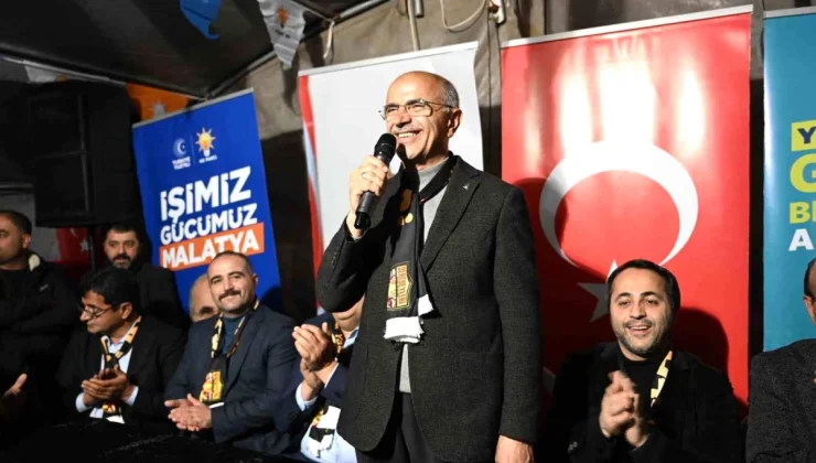 AK Parti Malatya Büyükşehir Adayı Sami Er, Seçim Çalışmalarını Yoğunlaştırdı