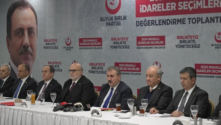 BBP Genel Başkanı Mustafa Destici: Seçim sonuçları düzeltilebilir