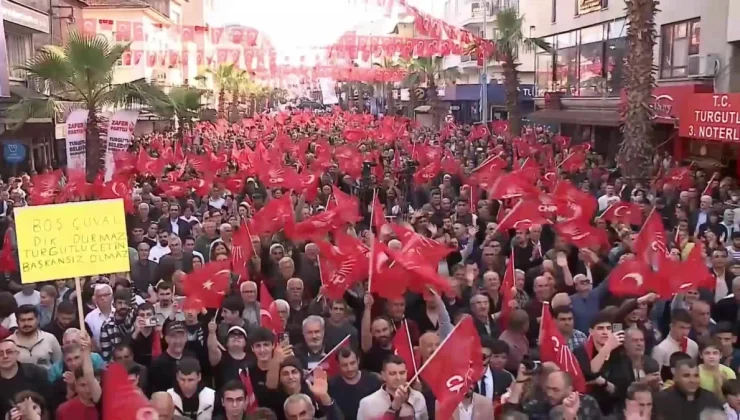 CHP Turgutlu Belediye Başkan Adayı Çetin Akın: Bizler efendi olmaya değil, sizlere hizmetkar olmaya talibiz