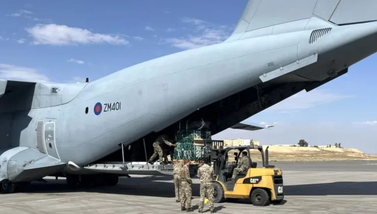 Havadan Yardım Operasyonuyla Gazze’ye 10 Ton Yardım Ulaştırıldı