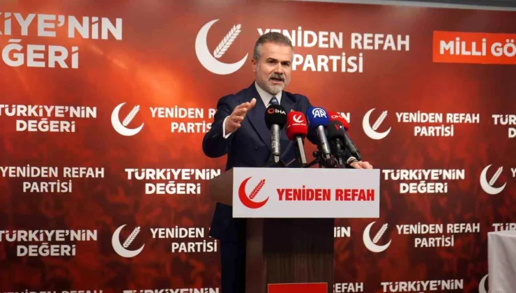 Yeniden Refah Partisi Genel Başkan Yardımcısı Suat Kılıç: Bugün erken seçimi konuşmak için çok erken