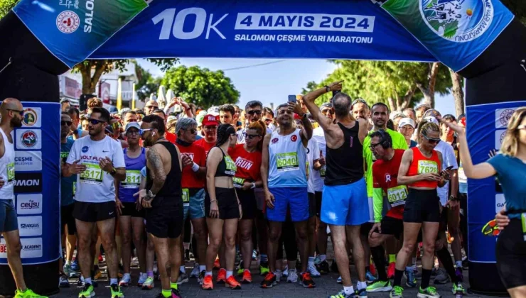 Çeşme Yarı Maratonu’nda Dereceye Giren İsimler Belli Oldu