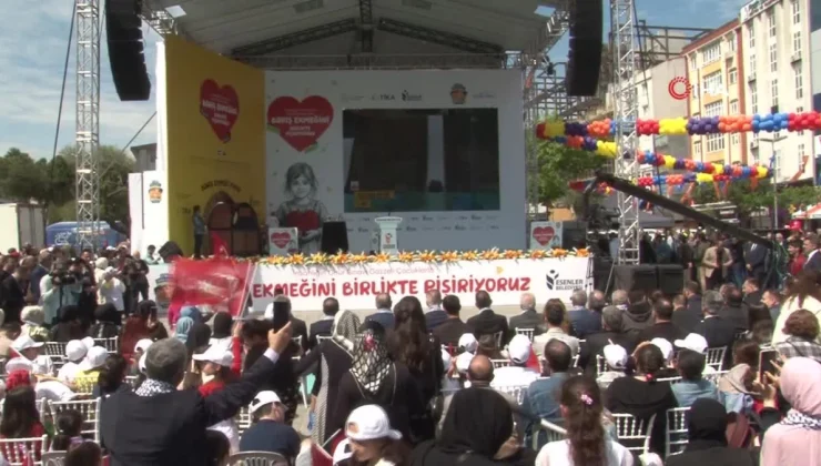 Esenler’de 14. Uluslararası Barış Ekmeği Festivali düzenlendi