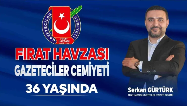 Fırat Havzası Gazeteciler Cemiyeti 36. Yılını Kutluyor