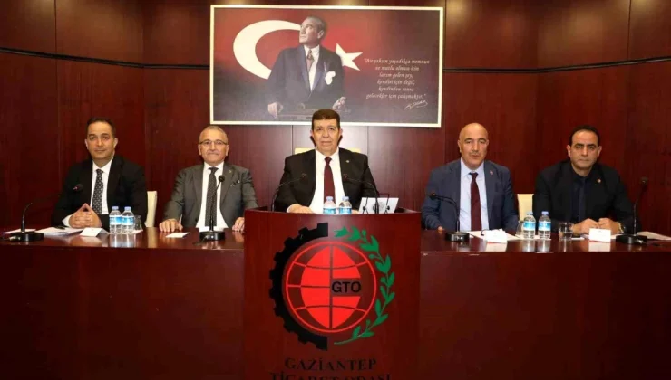 Gaziantep Ticaret Odası’nın Nisan Ayı Meclis Toplantısı Gerçekleştirildi