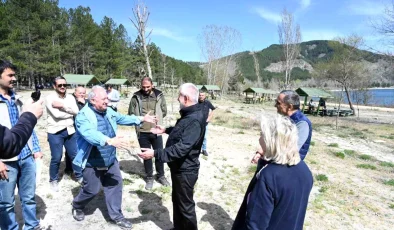 Isparta Belediyesi Gölcük Tabiat Parkı’nda Düzenleme Çalışmalarına Başladı