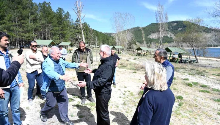 Isparta Belediyesi Gölcük Tabiat Parkı’nda Düzenleme Çalışmalarına Başladı