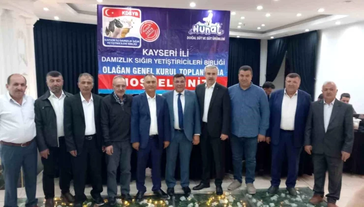 Kayseri Damızlık Sığır Yetiştiricileri Birliği’nde 7. Olağan Genel Kurul Yapıldı