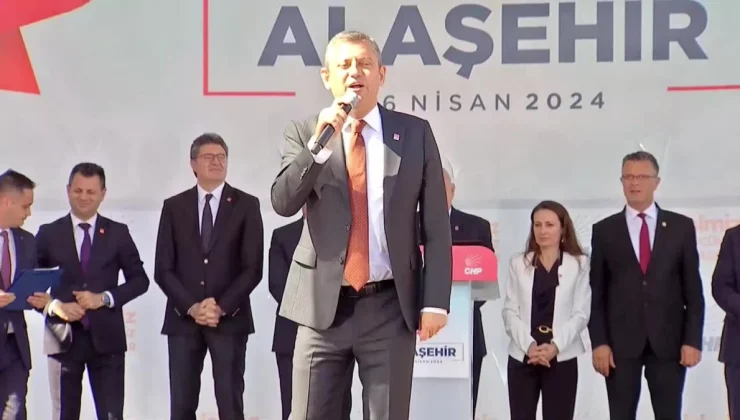 Özgür Özel, Alaşehir’de: Birileri Kavga Etmek İstiyor, Etmeyeceğiz.