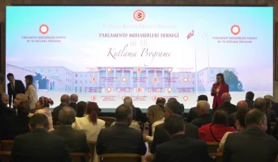 Parlamento Muhabirleri Derneği’nin 60. kuruluş yılı kutlandı