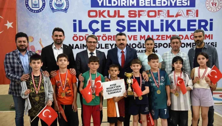 Yıldırım’da Okul Sporları İlçe Şenlikleri Yapıldı