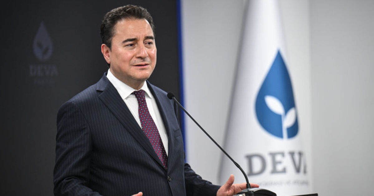 Ali Babacan: Ben DEVA Partisi’nin Cumhurbaşkanı adayıyım