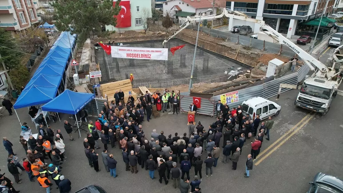 Çubuk’ta 1200 Kişilik Cami Temeli Atıldı