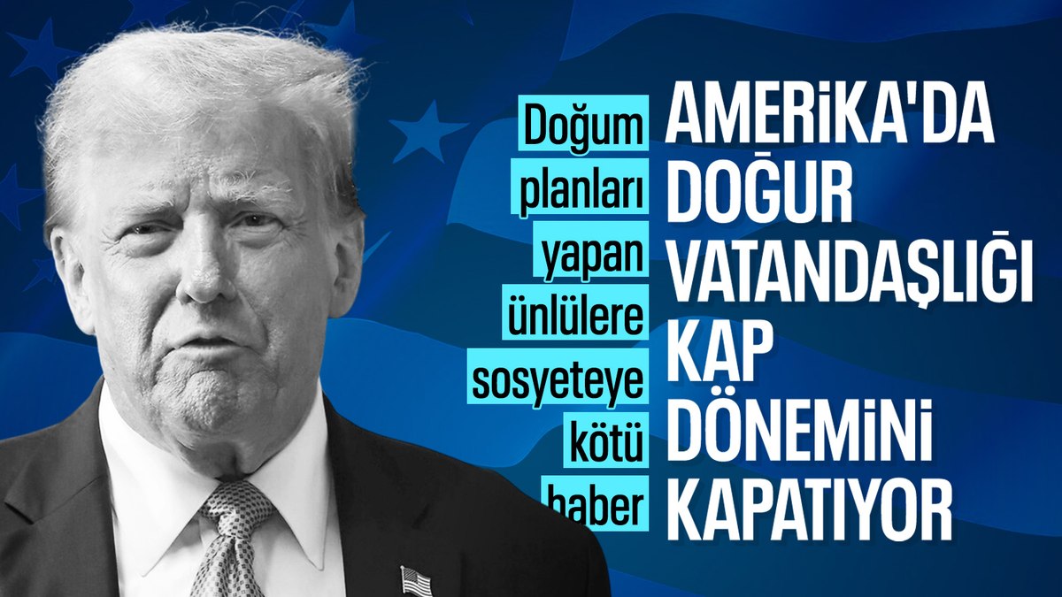 Donald Trump, ‘doğum yoluyla vatandaşlık’ hakkını kaldıracak